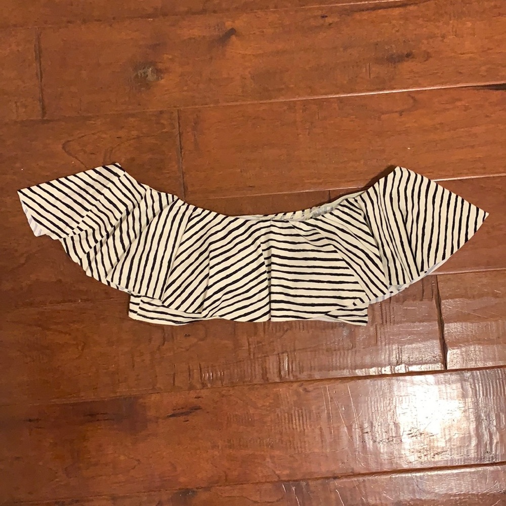 Size small off the shoulder bathing suit